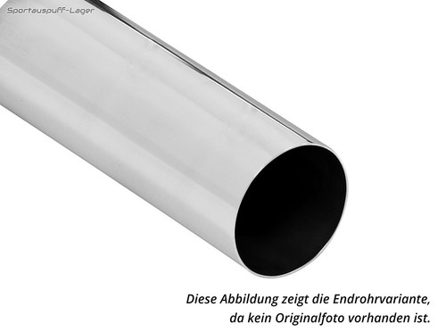 Fox edelstahl sportendrohr zum - fox,