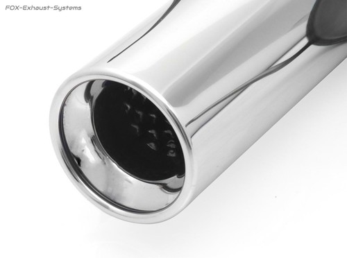 Edelstahl auspuff endrohr - ,