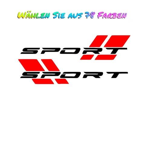 Auto aufkleber sport tuning - auto,