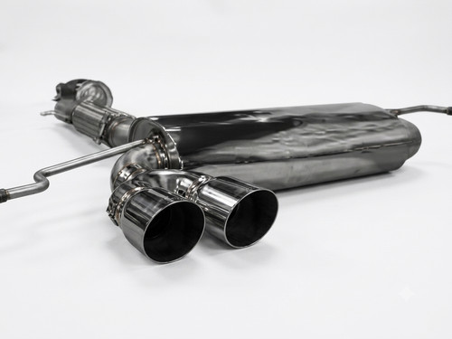 Bullx sportauspuff 76mm - 76mm, für