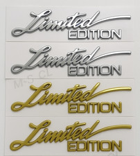 4x 3D Limited Edition  Metall