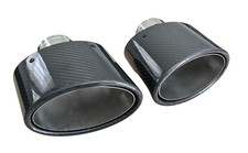 2x Carbon Auspuffblende