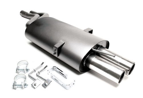 Technix sportauspuff 2x76mm - ta,