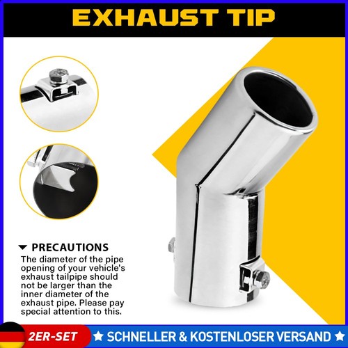 Stück auspuffrohr blende - 2,