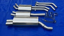 Edelstahl Auspuffanlage BMW